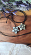 Large Crystal Star Macrame Necklace