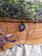 Moon Goddess Macrame Wrapped Crystal Choker- Sodalite Crystal