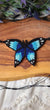 Macrame Blue Morpho Butterfly Necklace