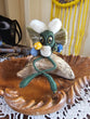 Needle Felt Green Forest Spirit